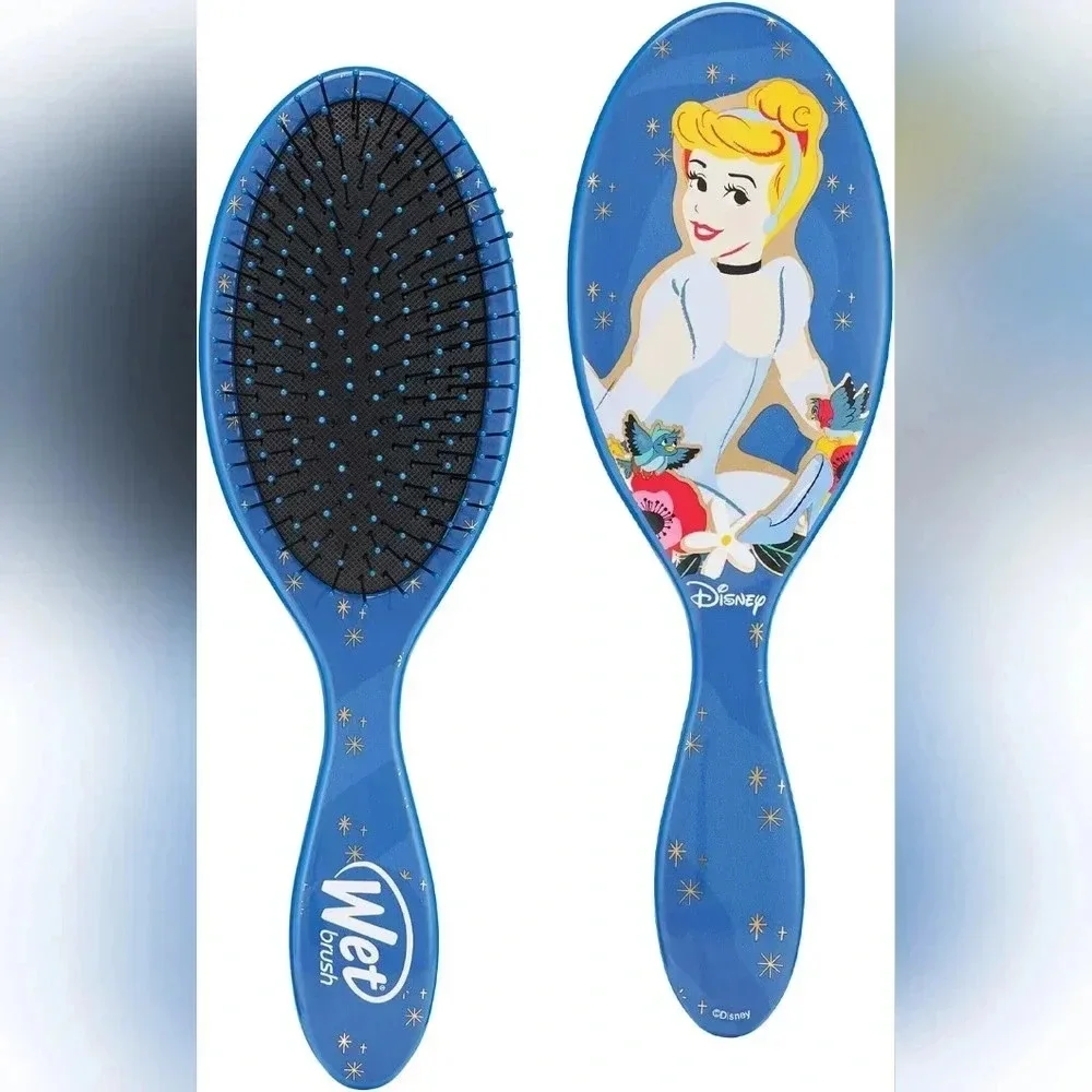 ⚡Wet Brush Original Detangler Brush Cinderella, Disney Princess limited